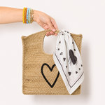 Imperfect Heart Jute Tote