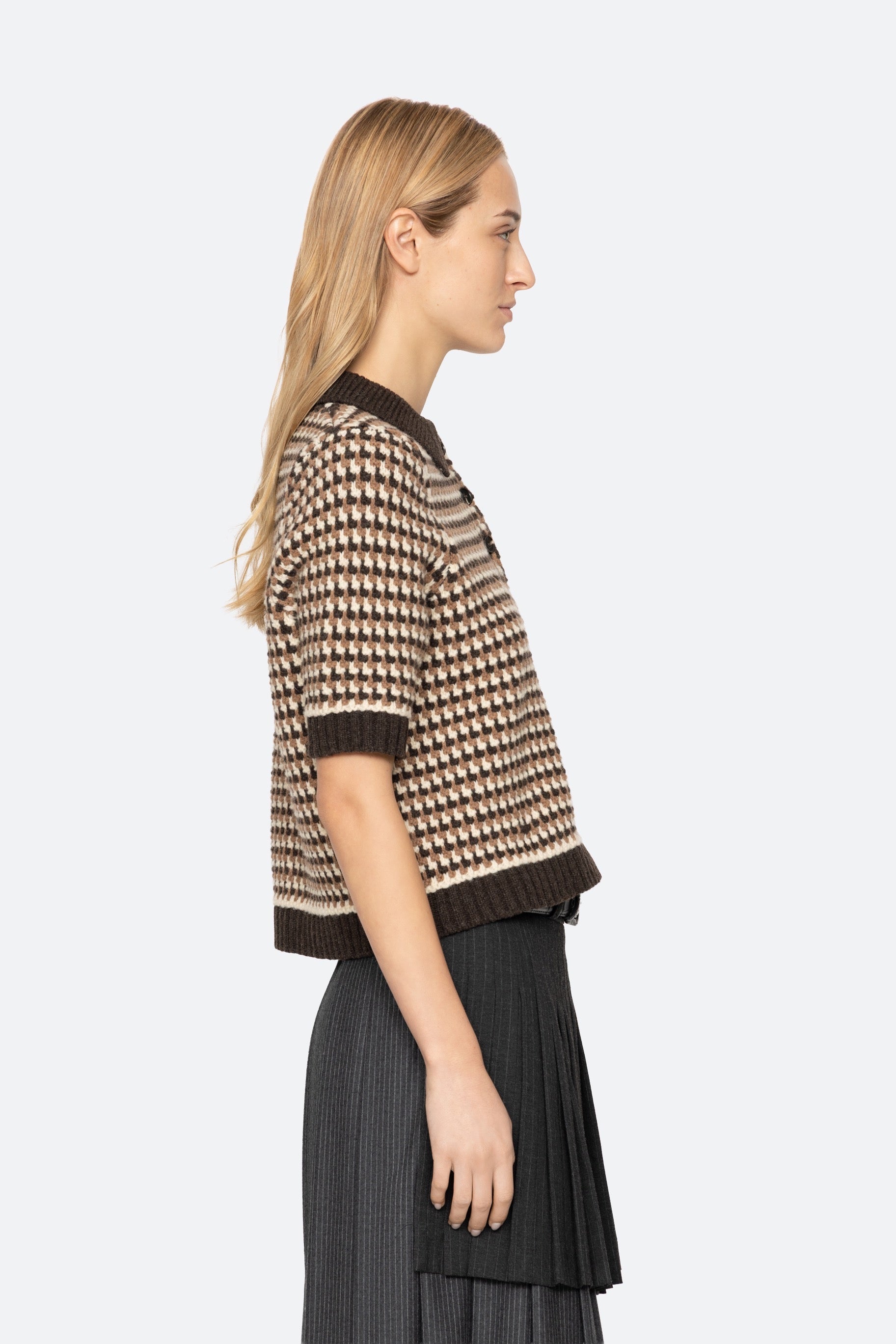 DECLAN S/SLV POLO SWEATER (D2)