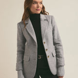 The City Blazer Ice Gray