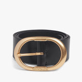 The Jean Belt Black Antique Brass