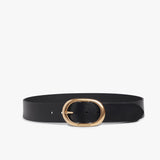 The Jean Belt Black Antique Brass
