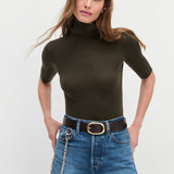 The Jean Belt Brown Antique Brass