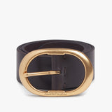 The Jean Belt Brown Antique Brass