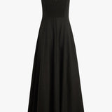 The Favorite Linen Dress Black