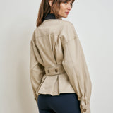 The Carla Jacket Desert Khaki Multi