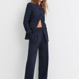 The Varsity Blazer Navy/Vino