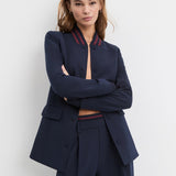 The Varsity Blazer Navy/Vino