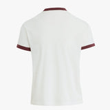 The Ringer Logo Tee White/Burgundy
