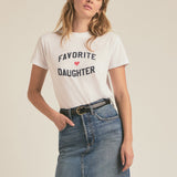 Favorite Daughter Tee White