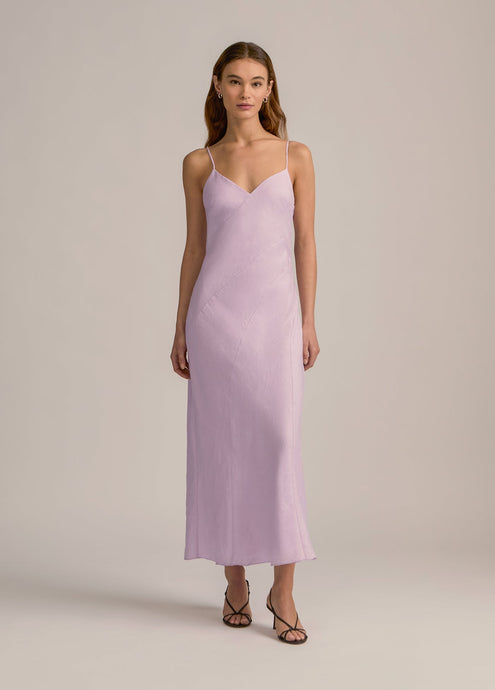 The Josette Dress Wisteria Musk