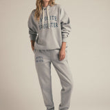 The Collegiate Hoodie Heather Grey
