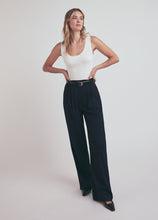 The Favorite Pant Navy Pinstripe