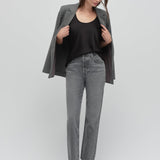 The Clean Cut Tank Black