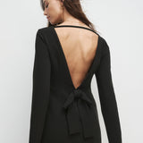 The Long Sleeve Meet Cute Dress Black