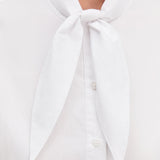 The Grateau Top White