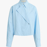 The Jenni Top Light Stripe Blue
