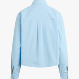 The Jenni Top Light Stripe Blue