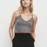 The Rebecca Cami Dark Charcoal Grey