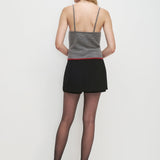 The Rebecca Cami Dark Charcoal Grey
