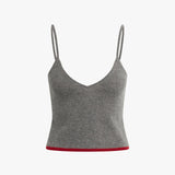 The Rebecca Cami Dark Charcoal Grey