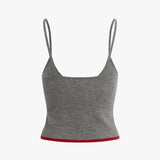 The Rebecca Cami Dark Charcoal Grey