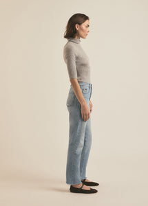 The Amelia Top Melange Grey