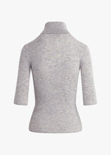 The Amelia Top Melange Grey