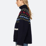 PRESTON KNIT SHERPA LINED JACKET (D2)