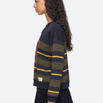 MINA NOVELTY VNECK SWEATER (D1)