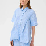 RaelynnIW Shirt Blue YD Summer Stripe