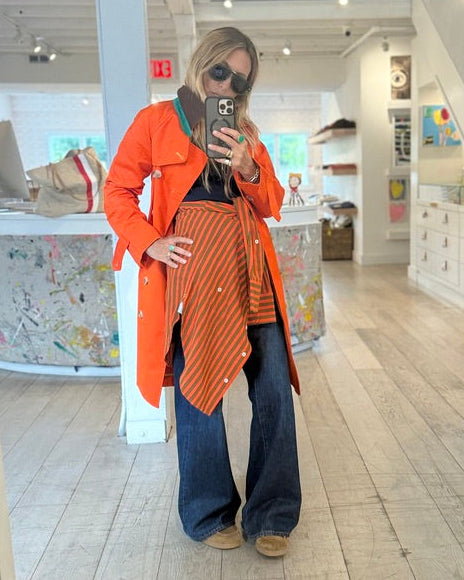 Color Washed Trench