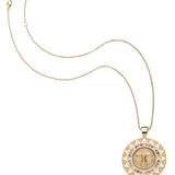 STRONG Blazing Sun Coin Pendant Necklace