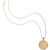 LOVE JW Small Pendant Coin Necklace