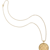 LOVE JW Original Pendant Coin Necklace