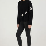 Skier Slope Crew Black Combo
