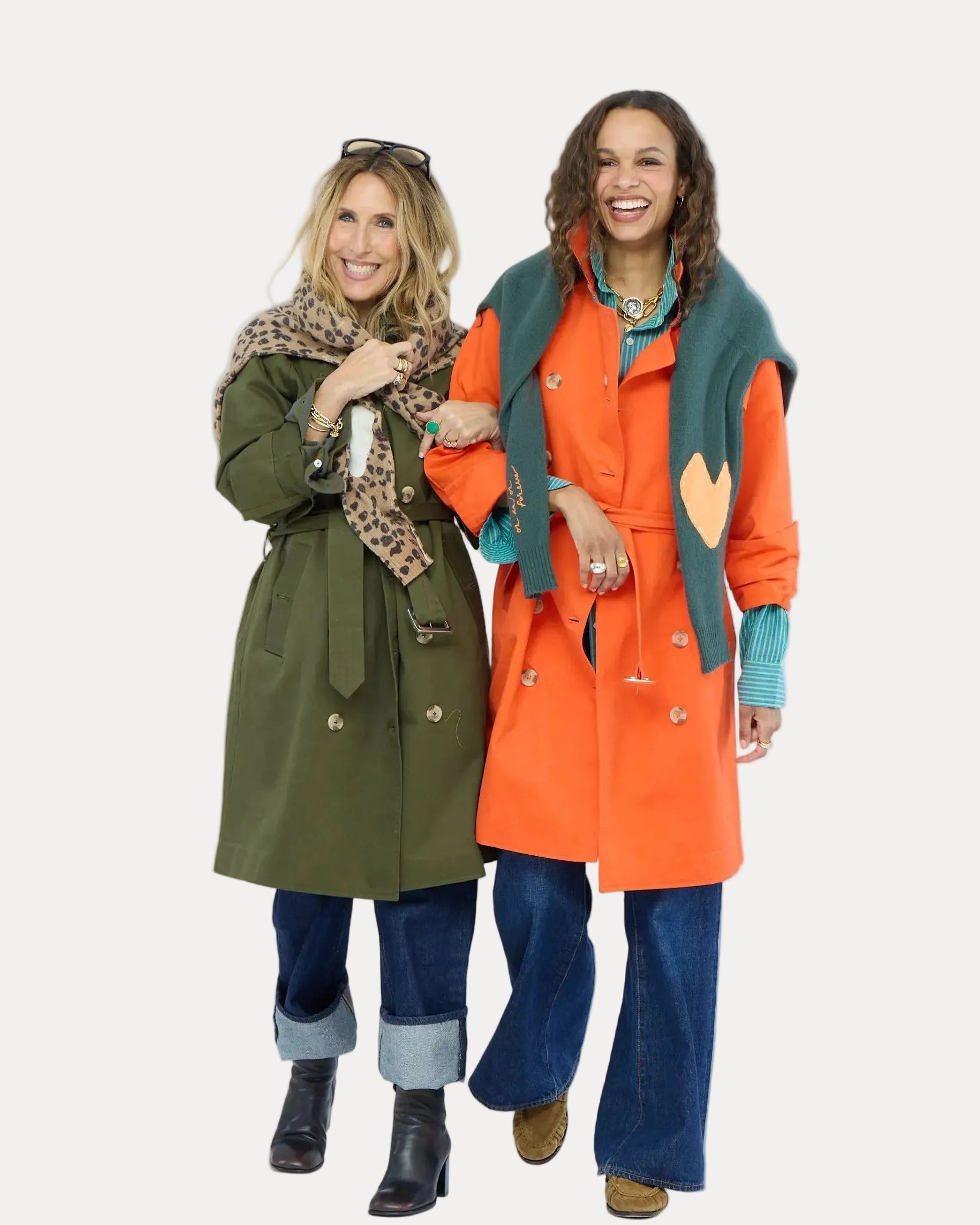 Color Washed Trench