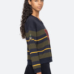 MINA NOVELTY VNECK SWEATER (D1)