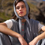 The Mini Scarf Grey Melange