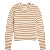 Micha Stripe Sweater Cashew/Off White