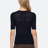 JANE ARGYLE S/SLV CREW SWEATER (D1)