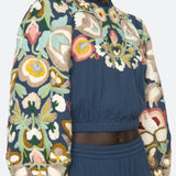 WILHELMINA EMB L/SLV TOP (D1)