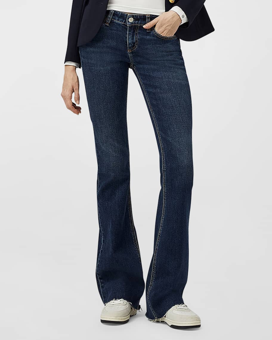 rag & bone Kinsley Low Rise Bootcut Jeans