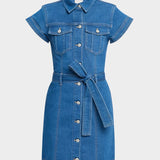 Tia Dress Surf Blue