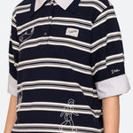 MINA NOVELTY DOUBLE LAYER POLO (D1)