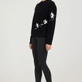 Skier Slope Crew Black Combo