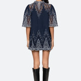 VALI EMB MINI DRESS (D2)