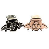 Chanel Inspired Camellia Flower Jaws