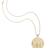 Jumbo HOPE Pendant Necklace