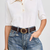 Audrey Belt Dark Espresso
