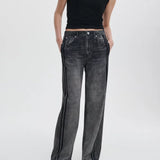 rb Miramar Wide-Leg Track Pant Washed Black